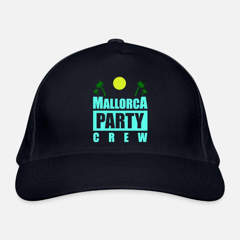 Mallorca Party Crew Organic Baseball Cap