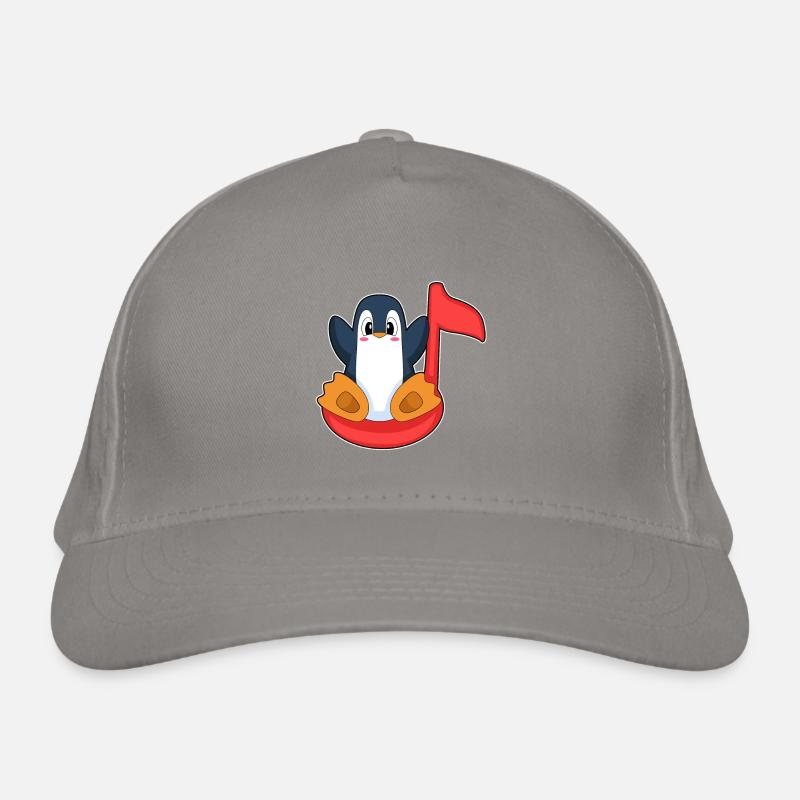 Note musicale du Pingouin Casquette classique bio