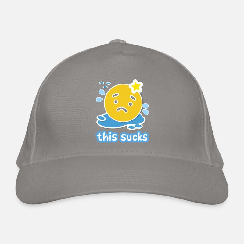 Das ist Scheisse Bio-Baseballkappe
