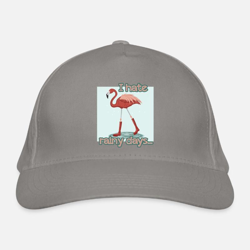 FLAMINGO - REGEN - RETRO Bio-Baseballkappe