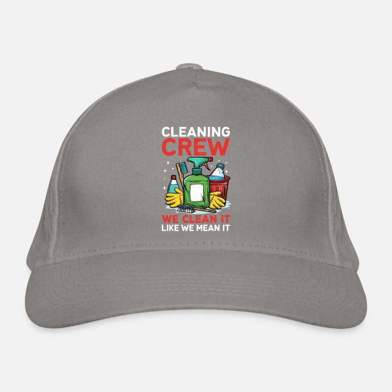 Cleaning Crew Organic Baseball Cap