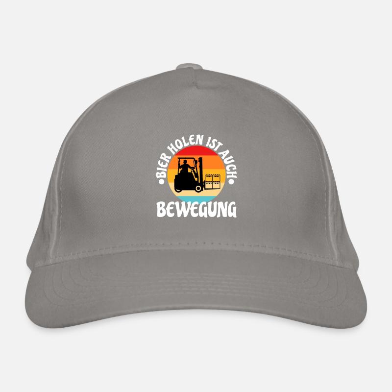 Obtenir de la bière, c’est aussi faire de l’exercice Casquette classique bio