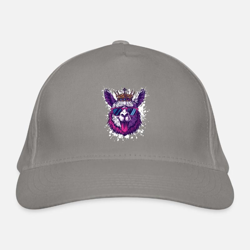 Alpaca Comic Funny Party Organic Baseball Cap