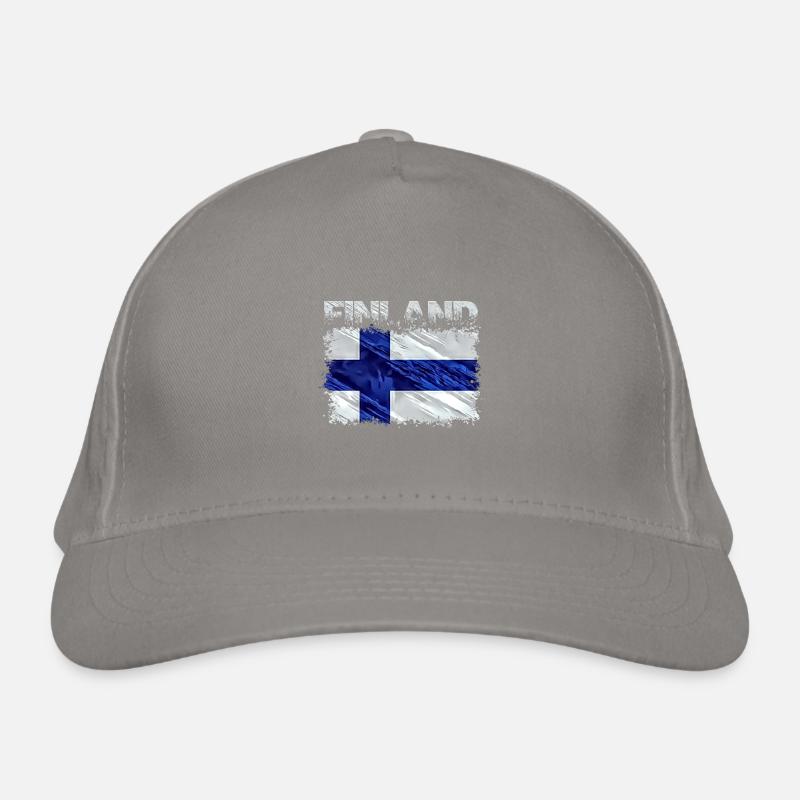 Finland Organic Baseball Cap