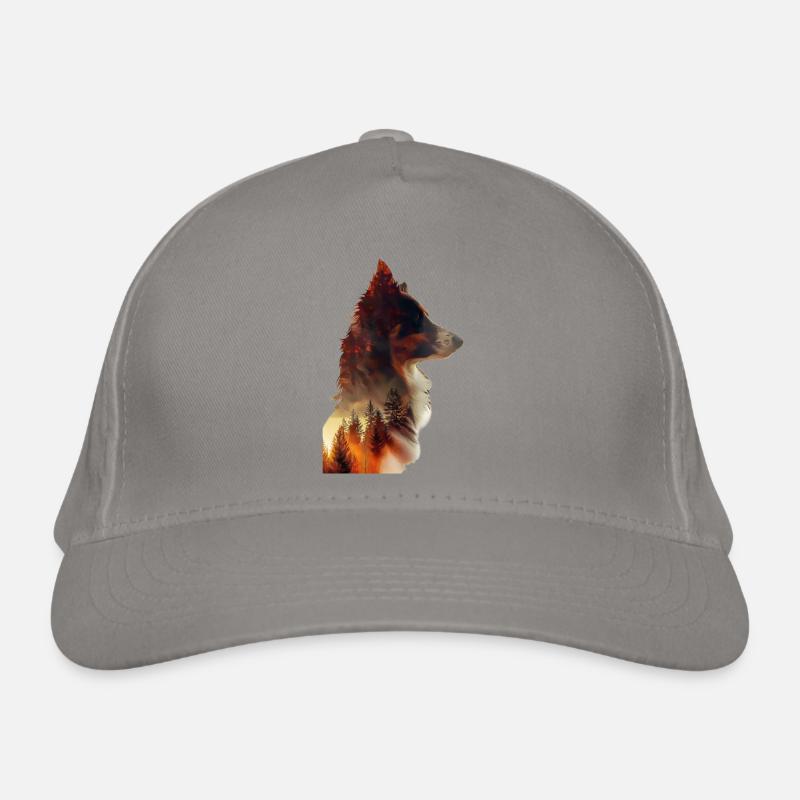 Border Collie Casquette classique bio