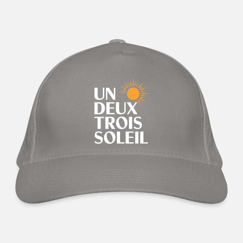 Un, deux, trois, soleil Casquette classique bio