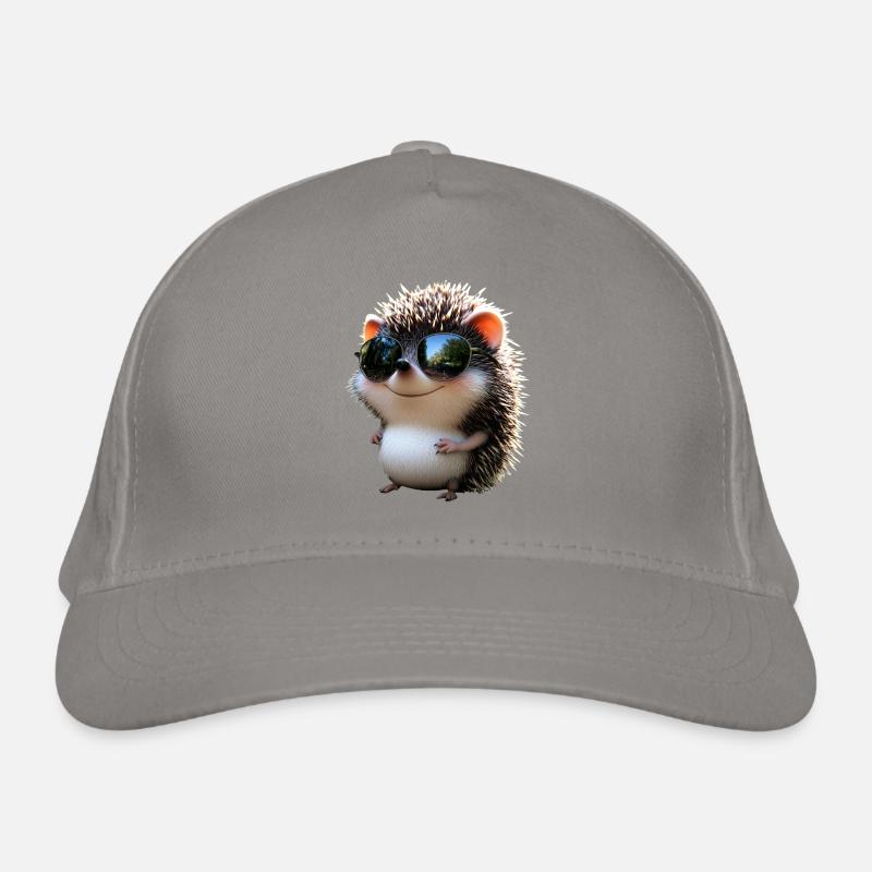 Hérisson Hérisson à ventre blanc Hérisson épineux Amour Hérisson mignon Casquette classique bio