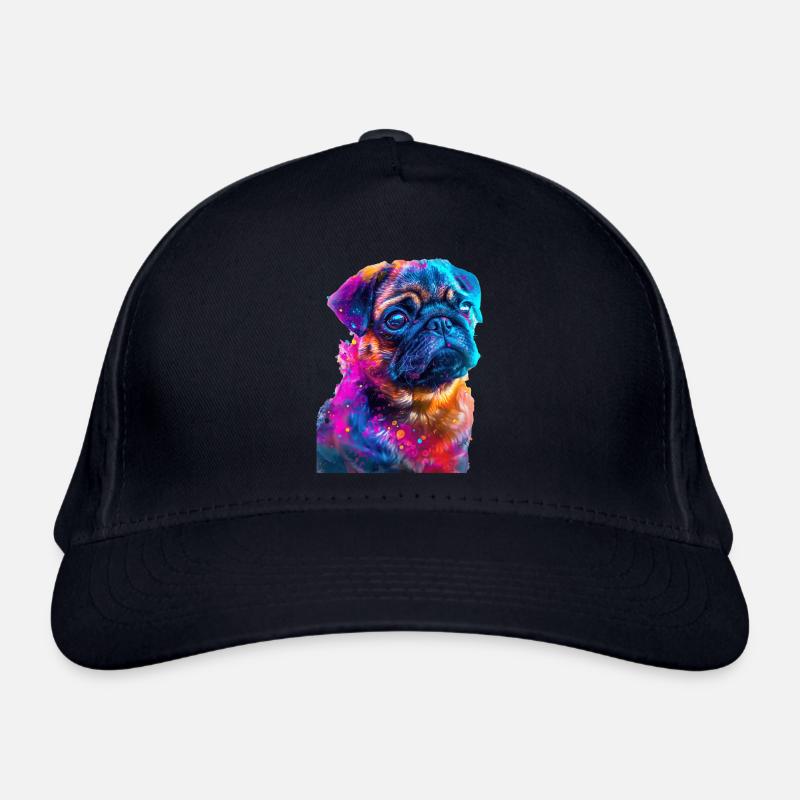 Mops Bio-Baseballkappe