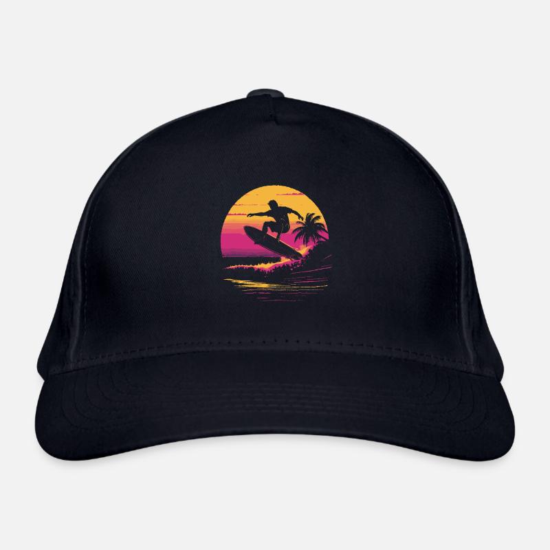Surfer 90s Organic Baseball Cap