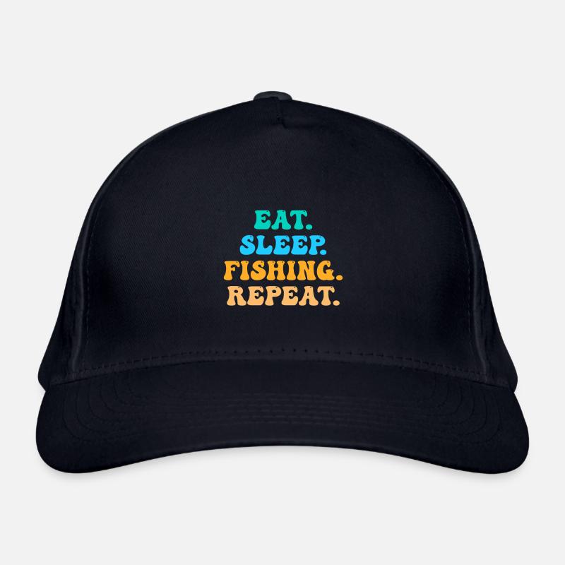 Manger. Dormir. Pêche Casquette classique bio