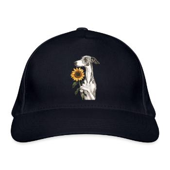 Windhund - Bio-Baseballkappe - Navy - Vorne