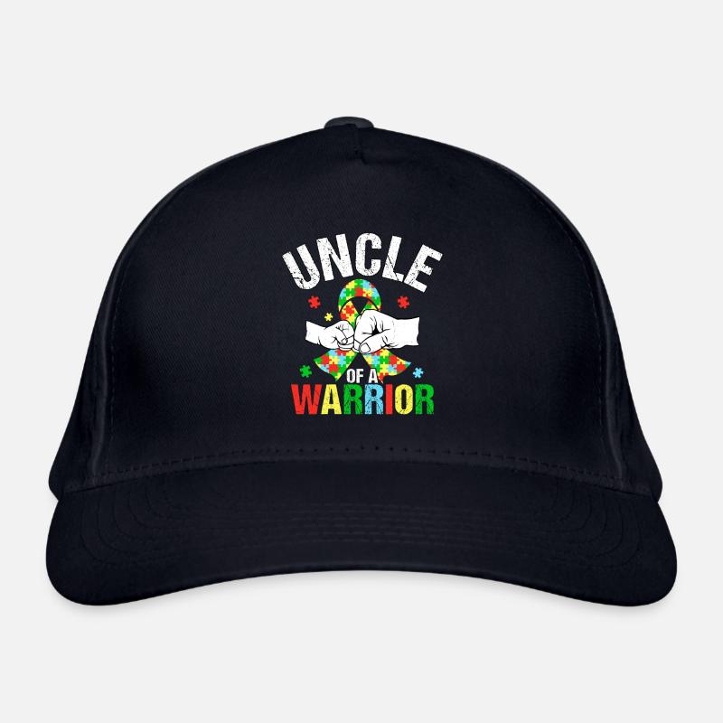 Onkel eines Kriegers Bio-Baseballkappe