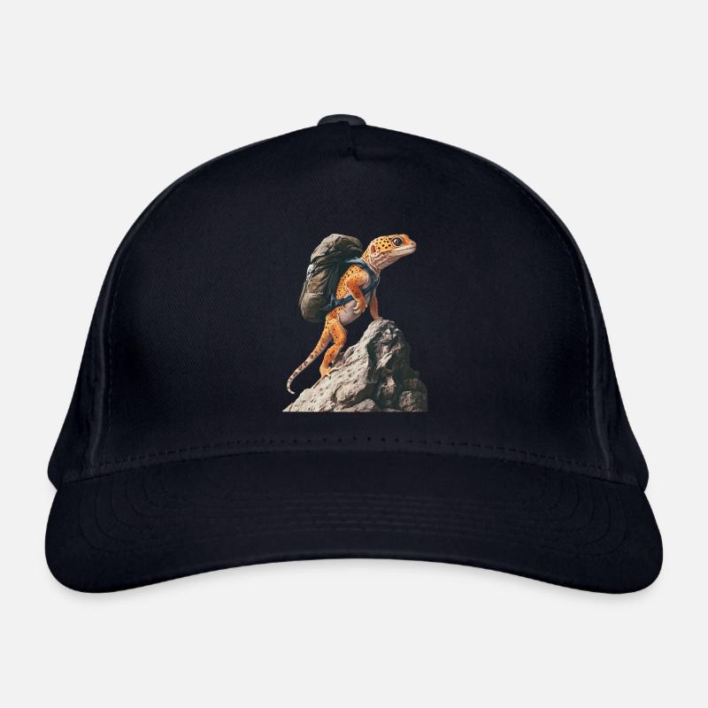 Leopardgecko Bio-Baseballkappe