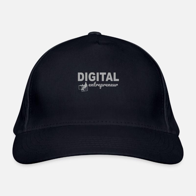 Entrepreneur numérique Casquette classique bio