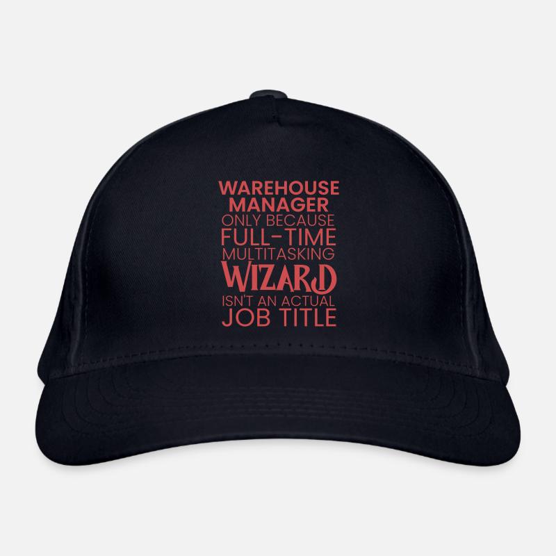 Warehouse Manager multitasking Wizard Organic Baseball Cap