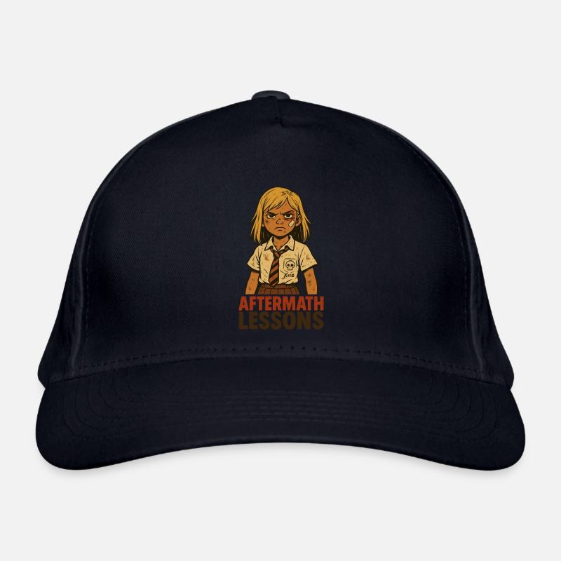 Bande dessinée de détention d’écolière forte Casquette classique bio