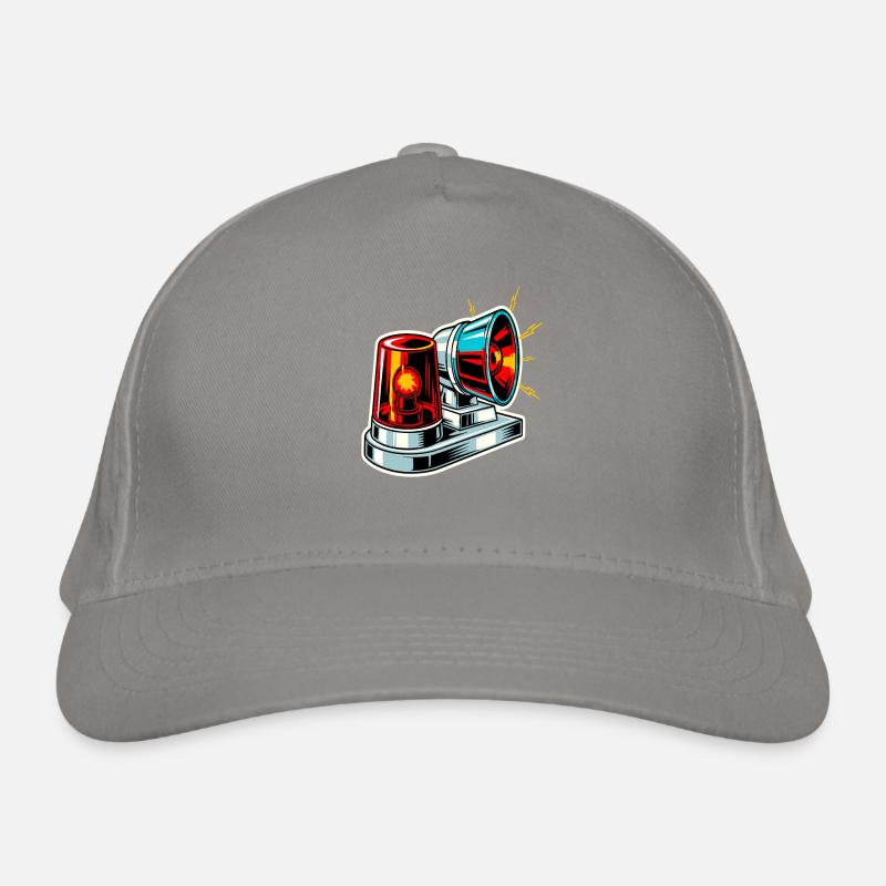 Fire Siren Warning Light Organic Baseball Cap