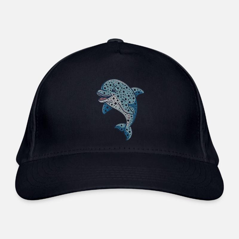 VSP Bubble Dolphin Organic Baseball Cap