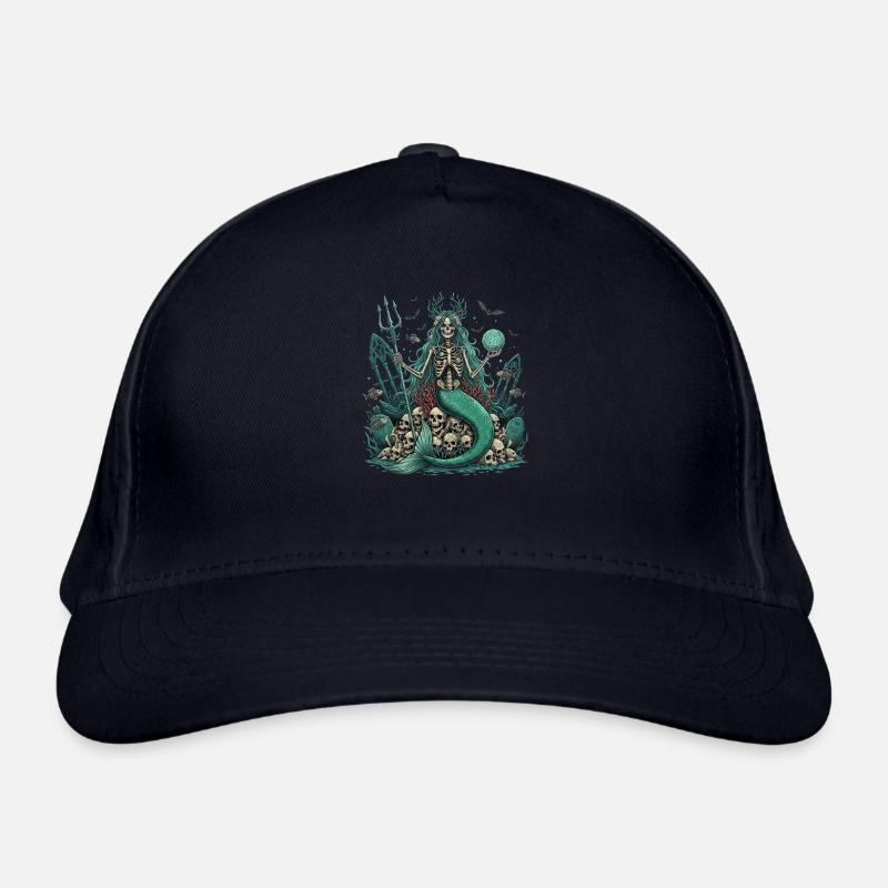 Mage de la mer occulte avec crâne Casquette classique bio