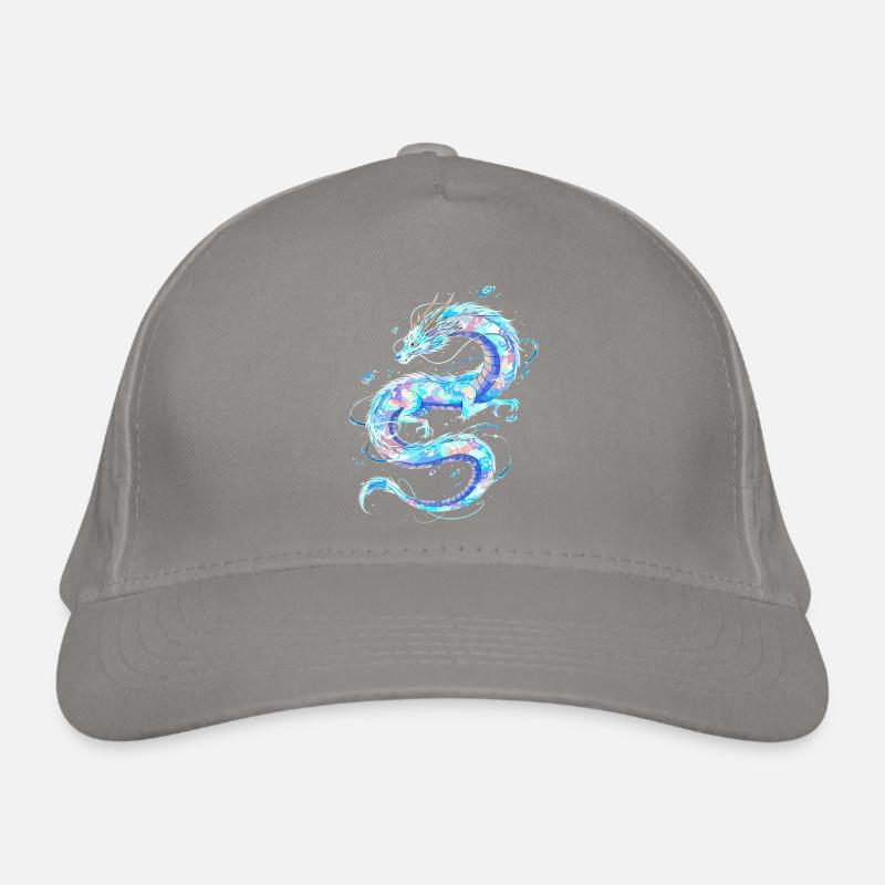 Ätherischer Wasserdrache Bio-Baseballkappe