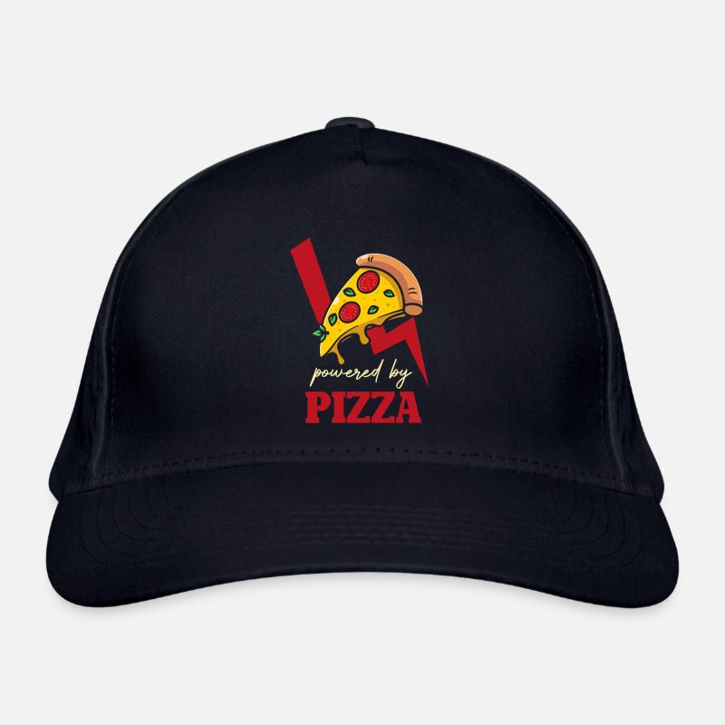 Power Pizza Blitz-Logo Bio-Baseballkappe