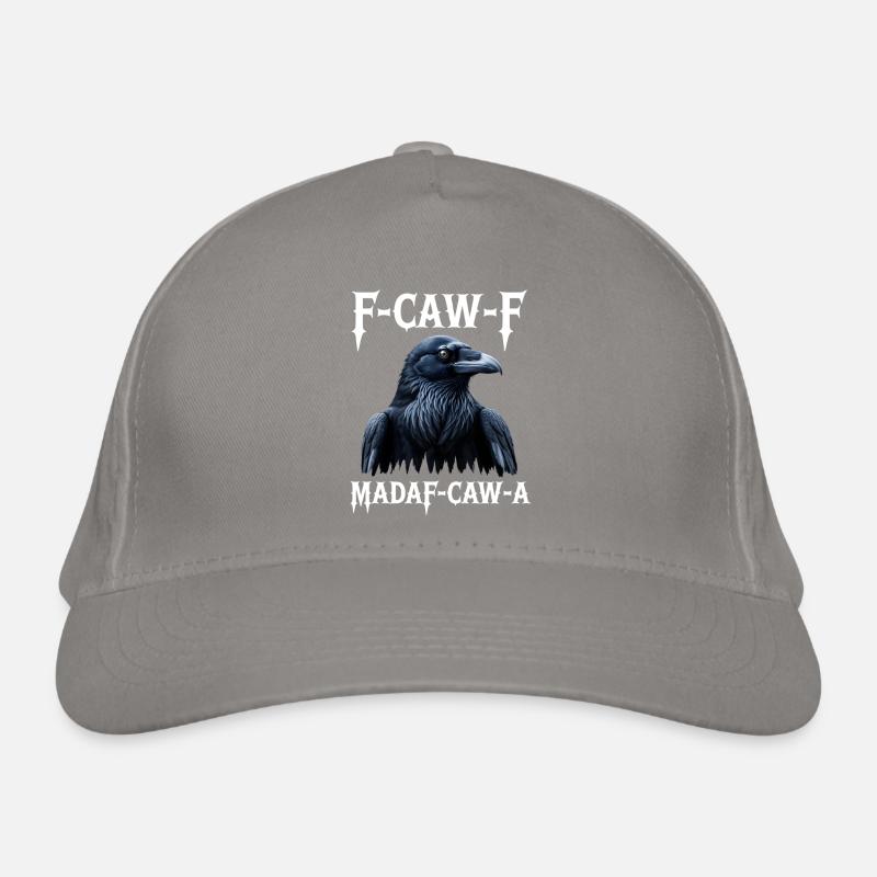 Ravens Gothic Graffiti Design Organic Baseball Cap