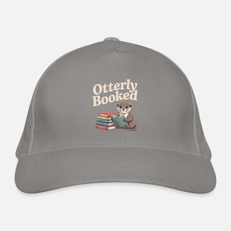 The Reader Otter Organic Baseball Cap