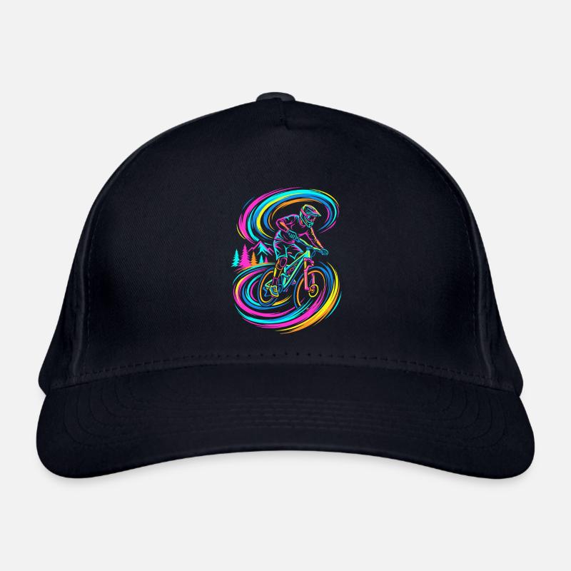 Mountain Biker Organic Baseball Cap