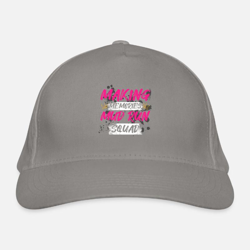 Équipe de course dans la boue Schlammlauf Course boueuse Casquette classique bio