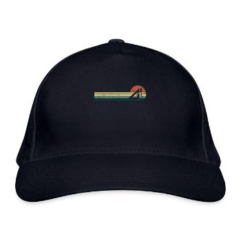 Architekt Architektur Konstrukteur Vintage - Bio-Baseballkappe - Navy - Vorne