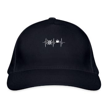 Tir à l’arc Heartbeat Archer Café - Casquette classique bio - marine - Devant