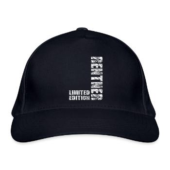 Rentner Ruhestand Rente Rentnerin Renteneintritt - Bio-Baseballkappe - Navy - Vorne