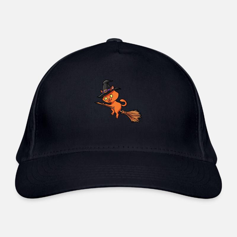 Chat sorcière Casquette classique bio