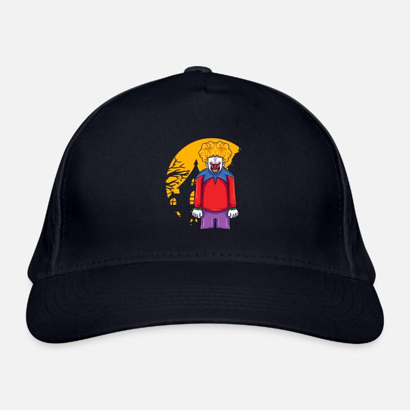 Lustiger Clown Bio-Baseballkappe