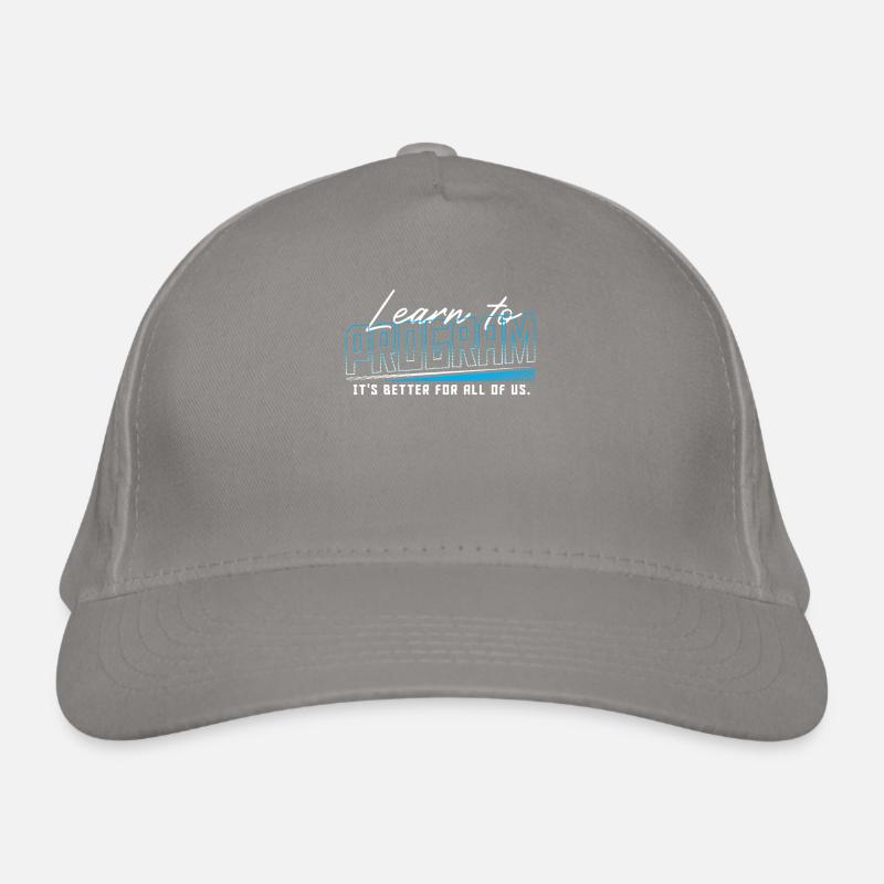 HTML Binary Code Hacking Programmer Organic Baseball Cap