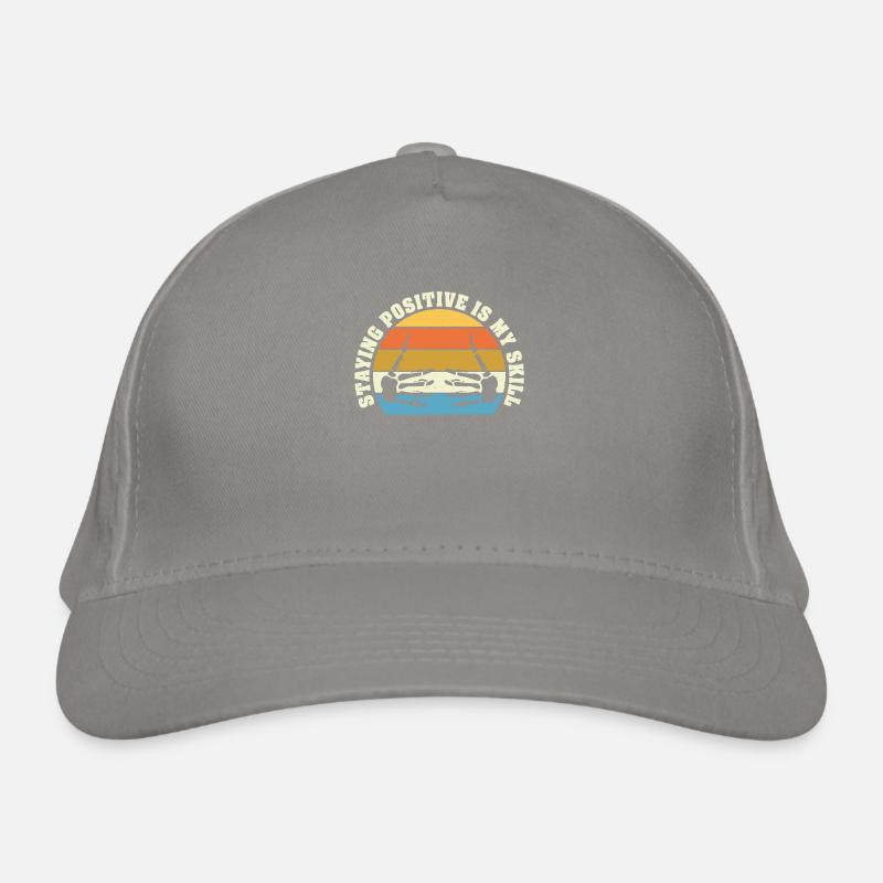 Staying Positive Is My Skill Organic Baseball Cap