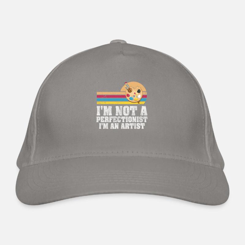 Ich bin kein Perfektionist, ich bin ein Künstler Bio-Baseballkappe