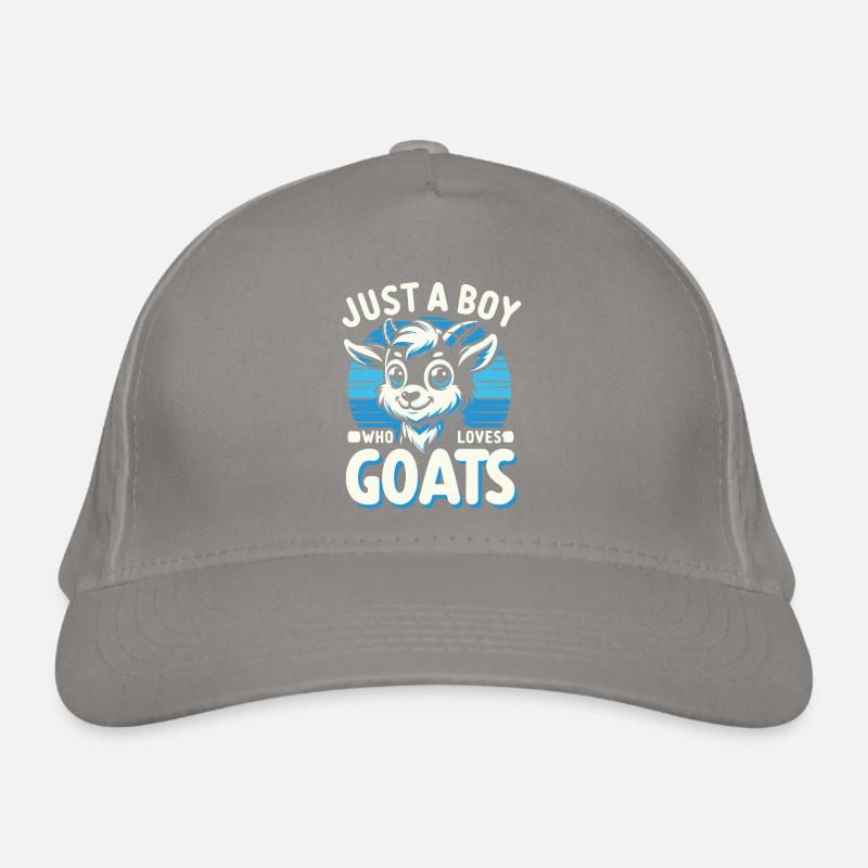 Chèvre Chèvre Animal Chèvre Casquette classique bio