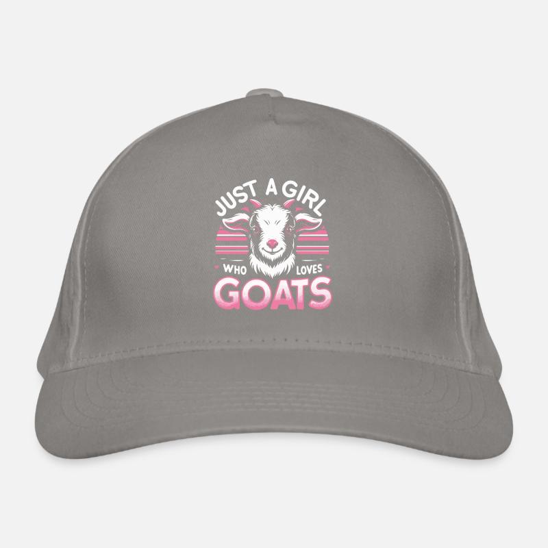 Chèvre Chèvre Animal Chèvre Casquette classique bio