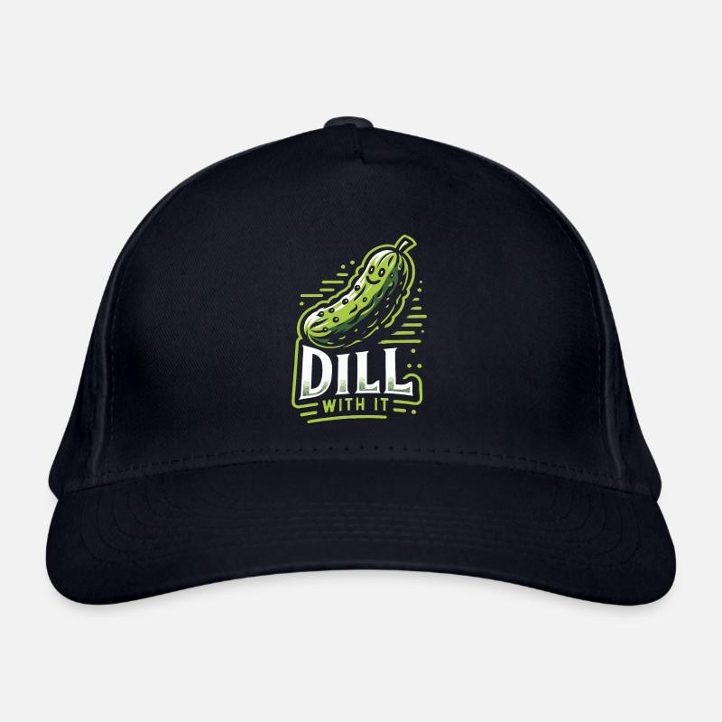 Concombre, Cornichon, Cornichon, Aneth alimentaire Casquette classique bio