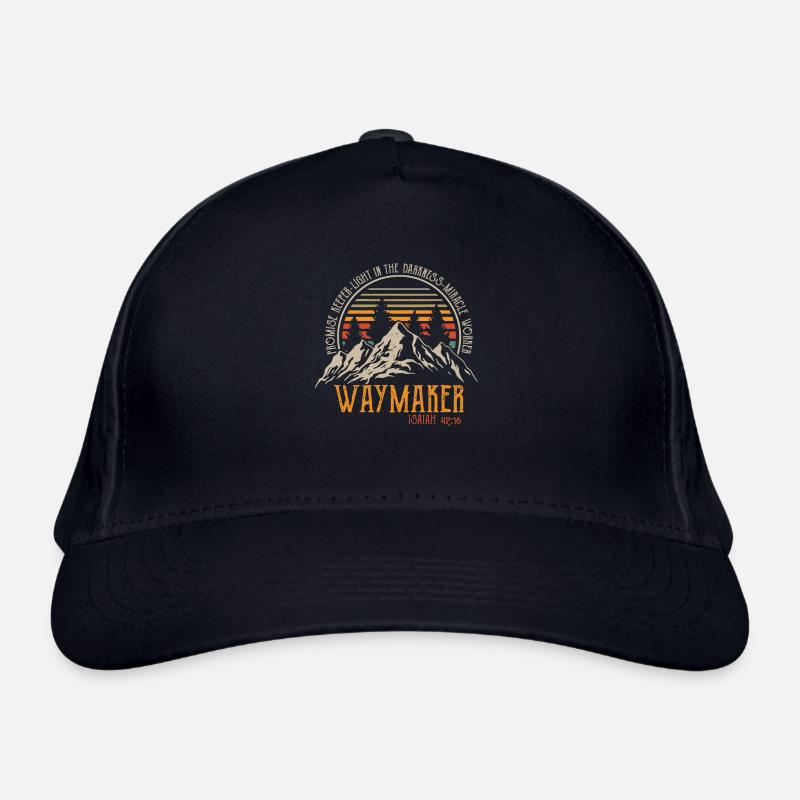 Waymaker Promise Keeper Miracle Worker Organic Baseball Cap