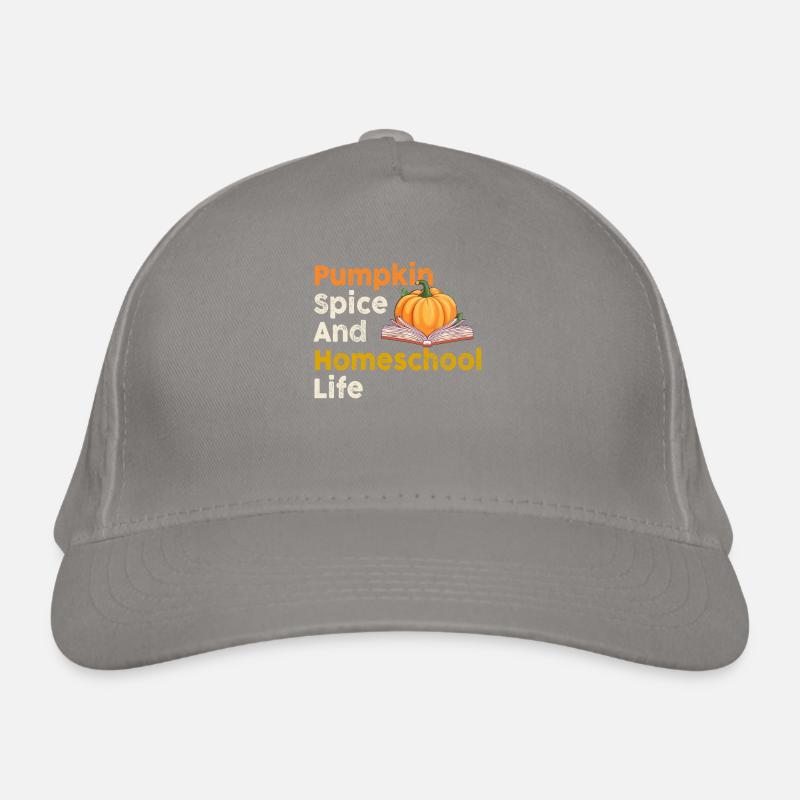 Pumpkin Spice Und Homeschool-Leben Bio-Baseballkappe