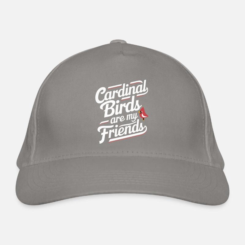 Cardinal Red Cardinal Vogel Red Cardinal Organic Baseball Cap