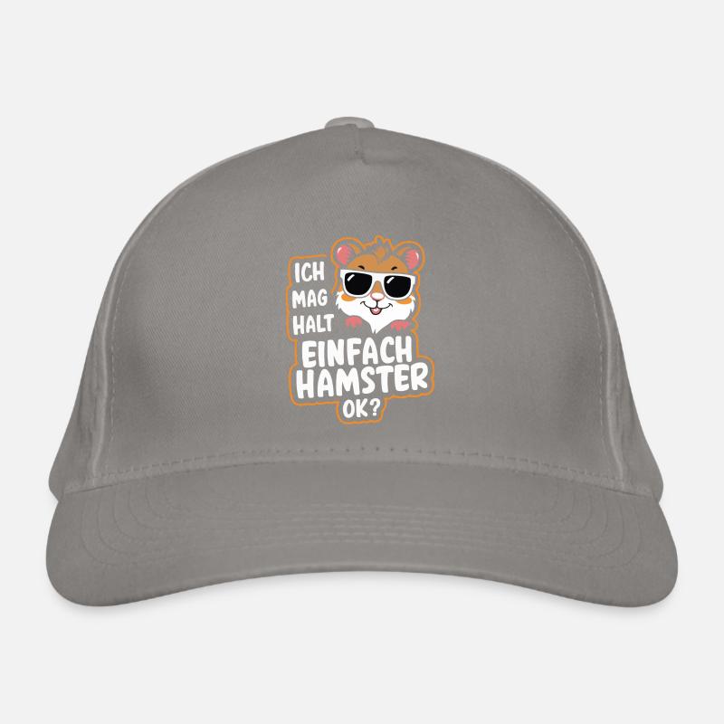 Hamster Golden Hamster Dwarf Hamster Organic Baseball Cap