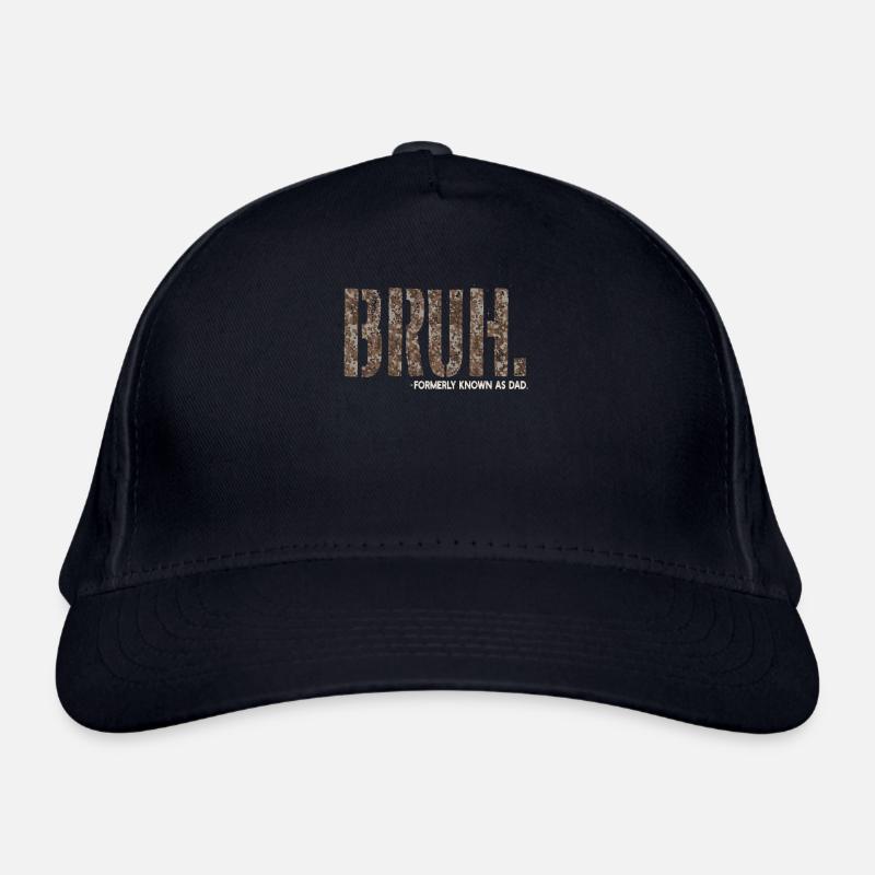 Bruh Formerly Known As Dad Organic Baseball Cap