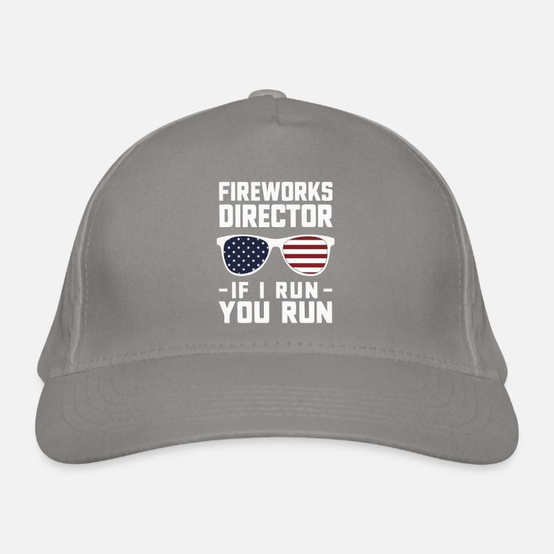 Pyrotechnics Fireworks Pyrotechnics Organic Baseball Cap