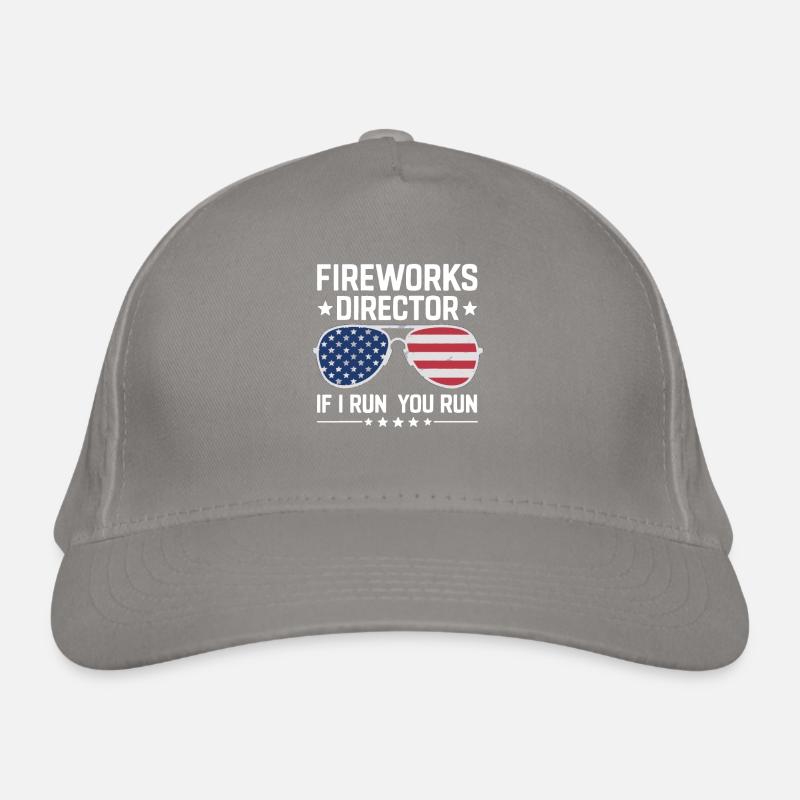 Pyrotechnics Fireworks Pyrotechnics Organic Baseball Cap