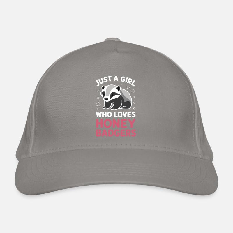 Dachs Honigdachs Tier Bio-Baseballkappe