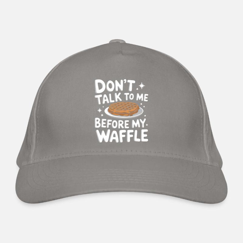 Waffles Breakfast Sweets Organic Baseball Cap