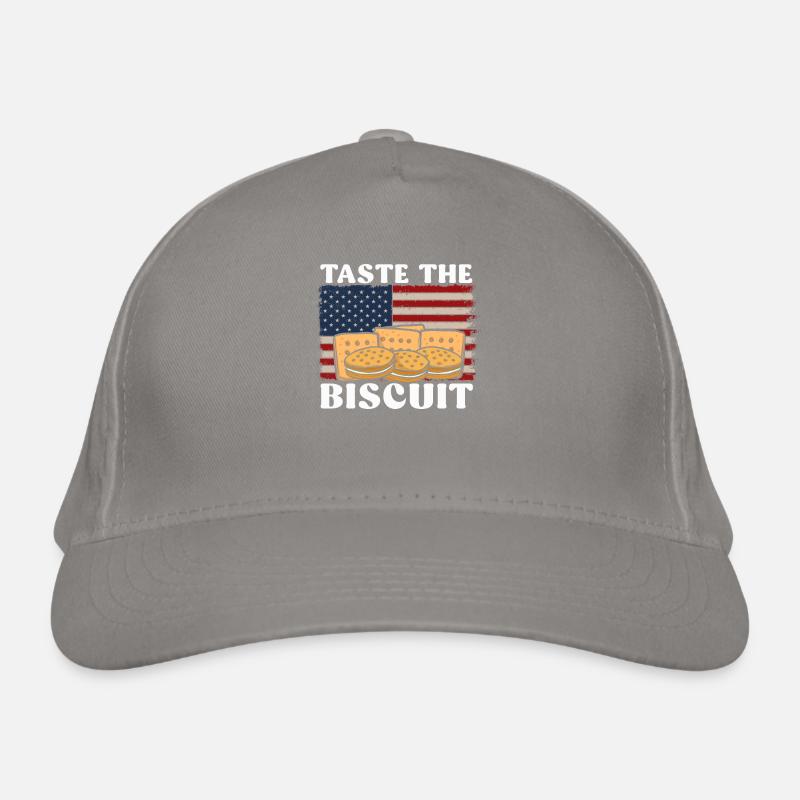 Goûtez le biscuit Goûtez les bienfaits Casquette classique bio